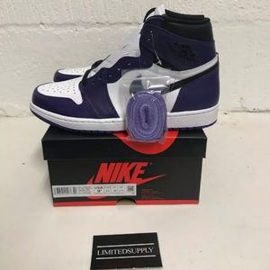 Jordan 1 retro court purple 2.0